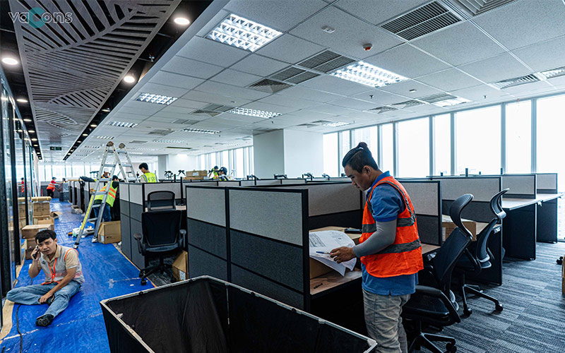công ty thi công nội thất văn phòng