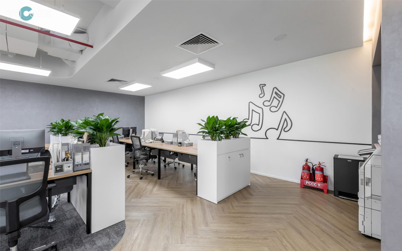 thiết kế nội thất văn phòng đẹp