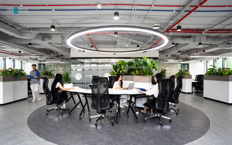 mẫu thiết kế văn phòng công ty
