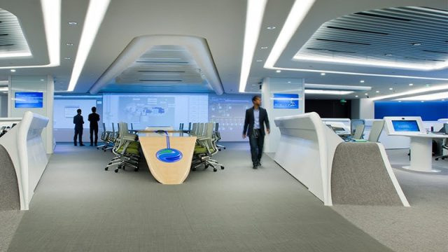 Thiết Kế Nội Thất Văn Phòng Đẹp Phong Cách Hi-Tech