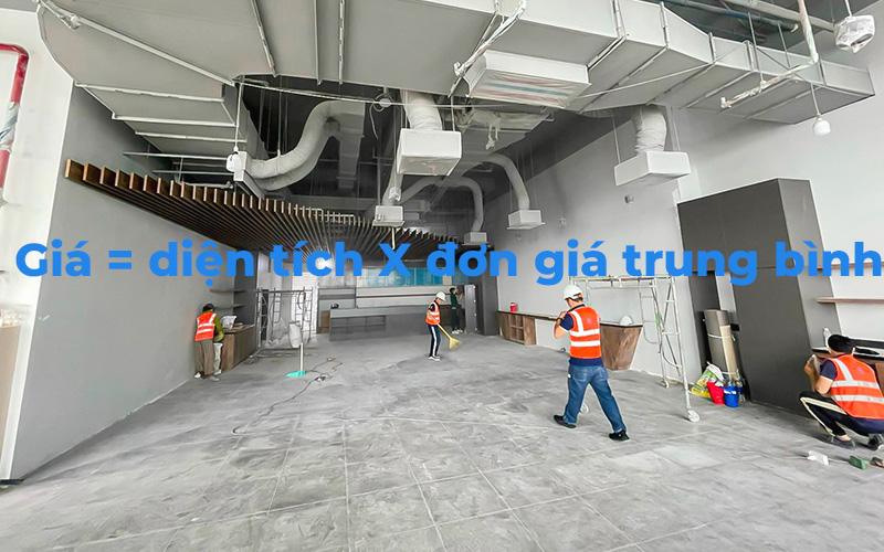 giá thiết kế văn phòng