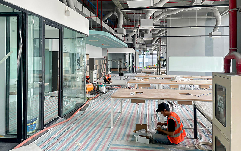 giá thiết kế văn phòng