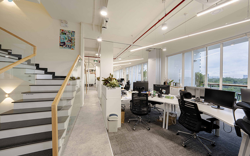 Văn phòng không gian mở 