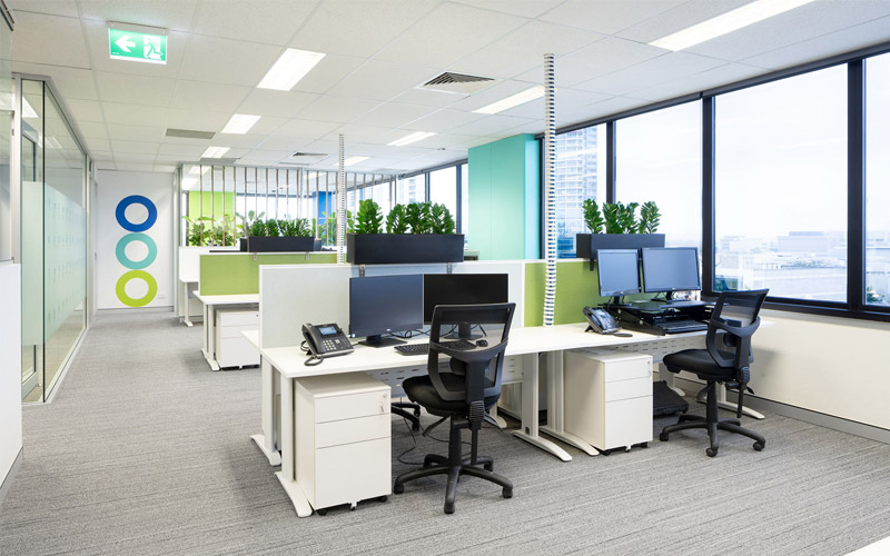 Văn phòng không gian mở 