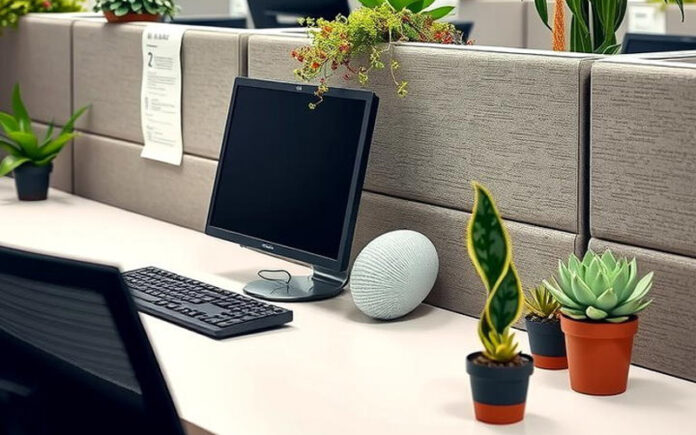 cây để bàn văn phòng