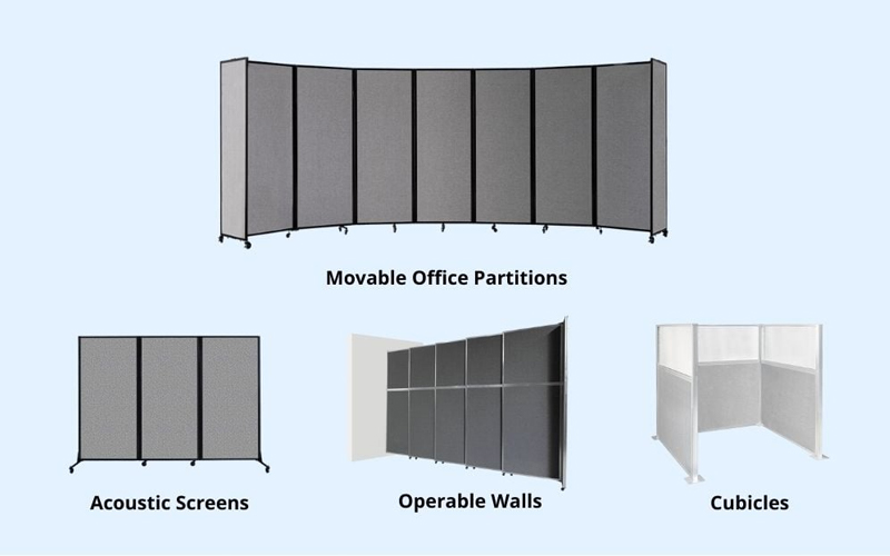 vách ngăn văn phòng