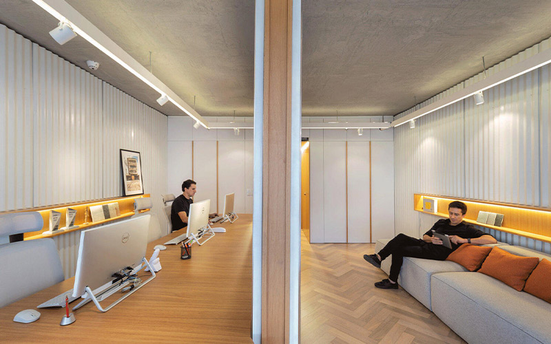 thiết kế văn phòng nhỏ đẹp