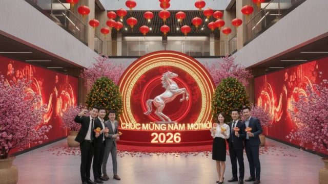 Gợi Ý Cách Trang Trí Tết Văn Phòng Công Ty Cho Năm 2026