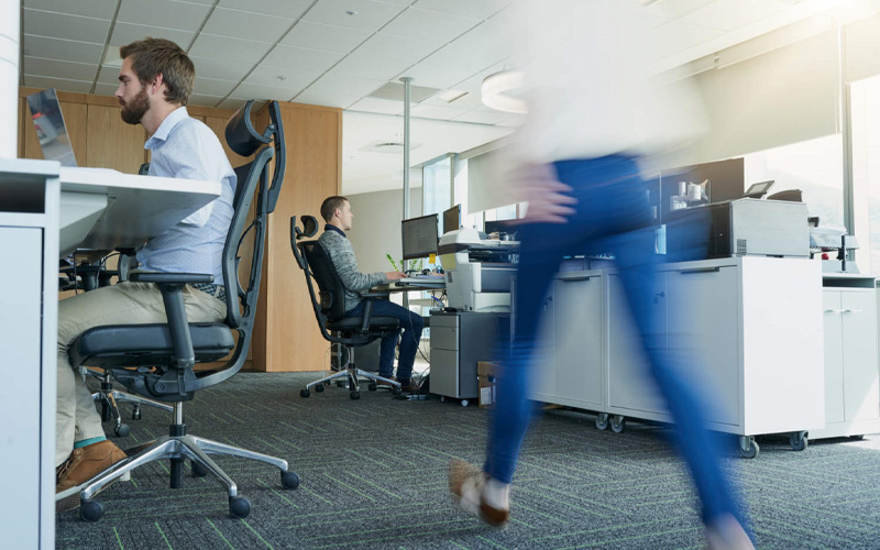 thiết kế văn phòng mở