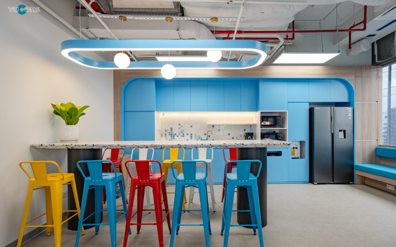 Khu vực pantry văn phòng