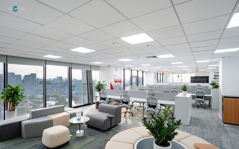 bố trí văn phòng làm việc