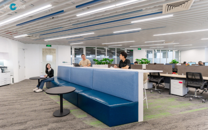 bố trí văn phòng làm việc