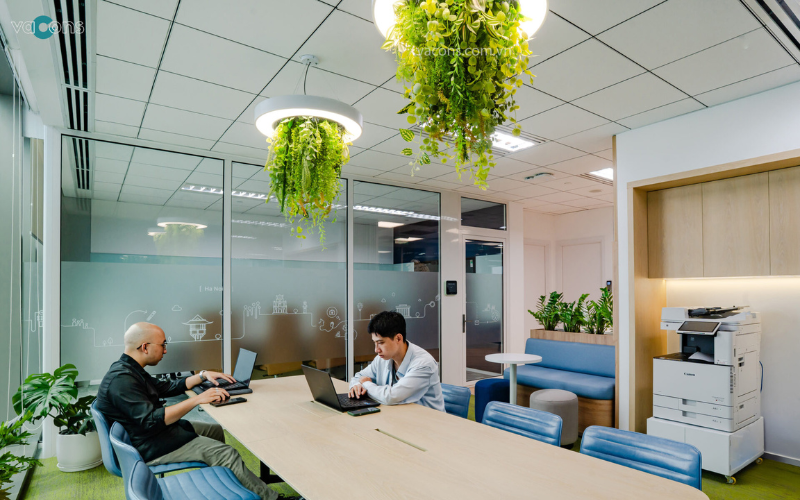 bố trí văn phòng làm việc