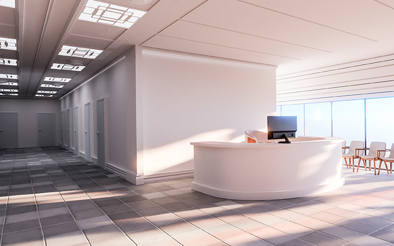 mẫu văn phòng đẹp 