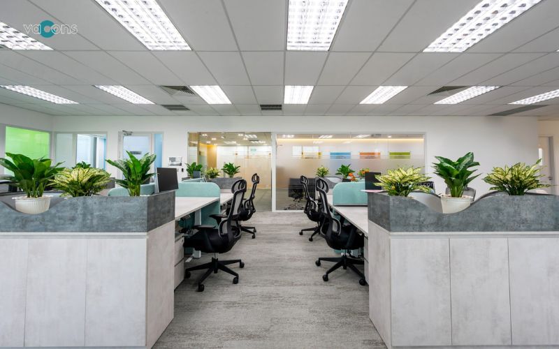 Thiết kế văn phòng mở 