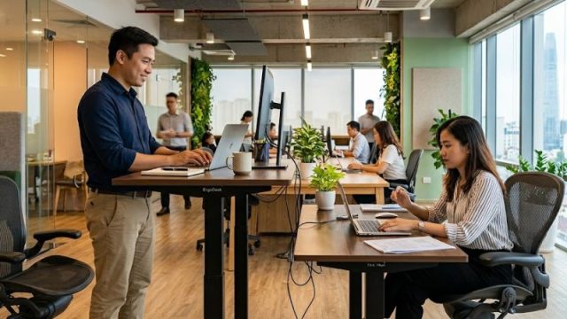 Tiêu Chuẩn Bàn Làm Việc Văn Phòng Mới Nhất