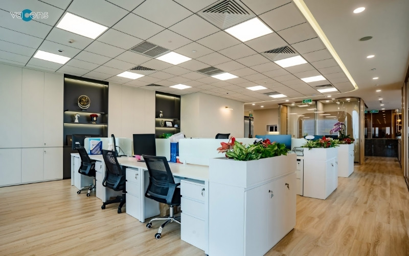 bố trí văn phòng làm việc